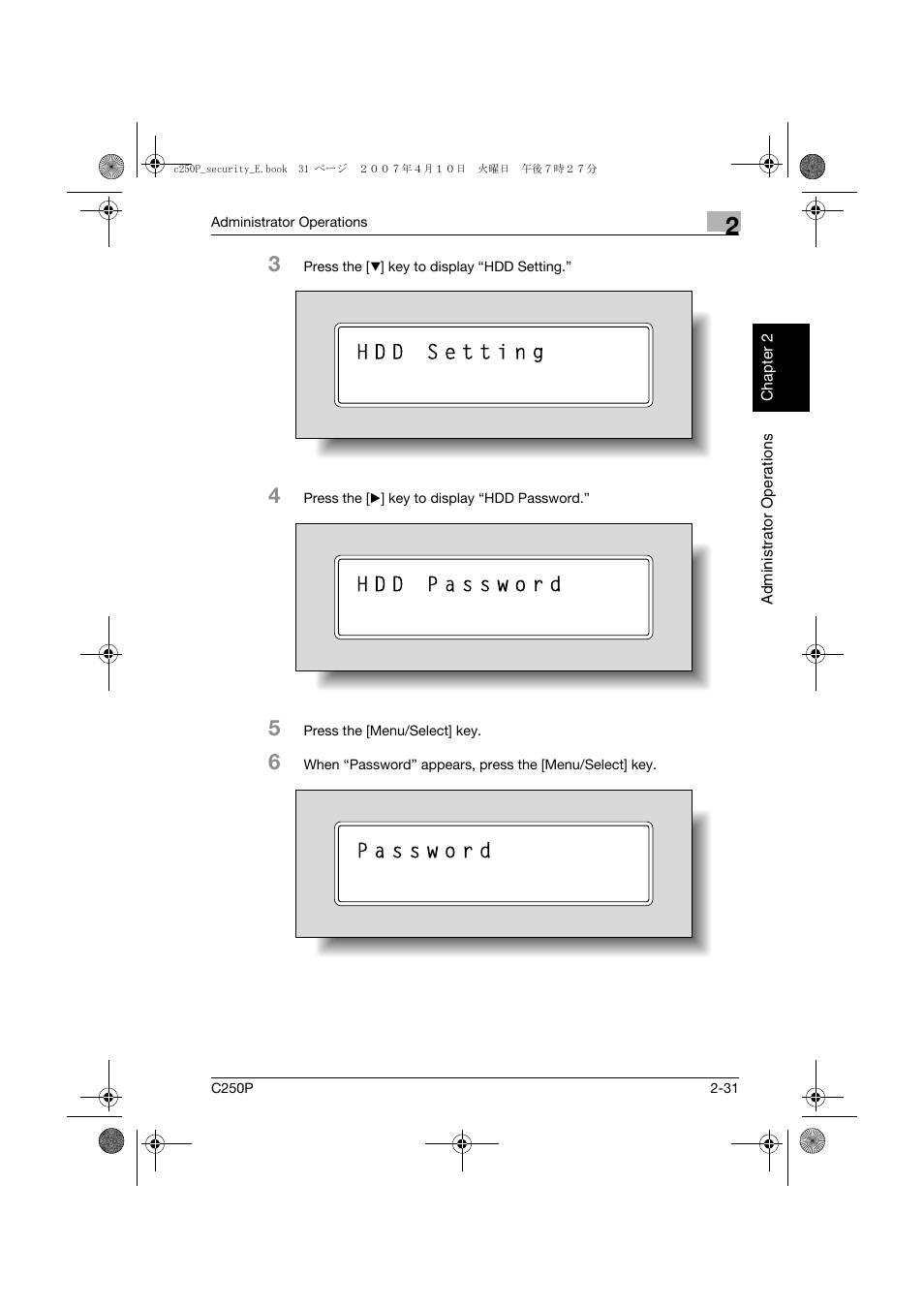 Konica Minolta bizhub C250P User Manual | Page 48 / 108