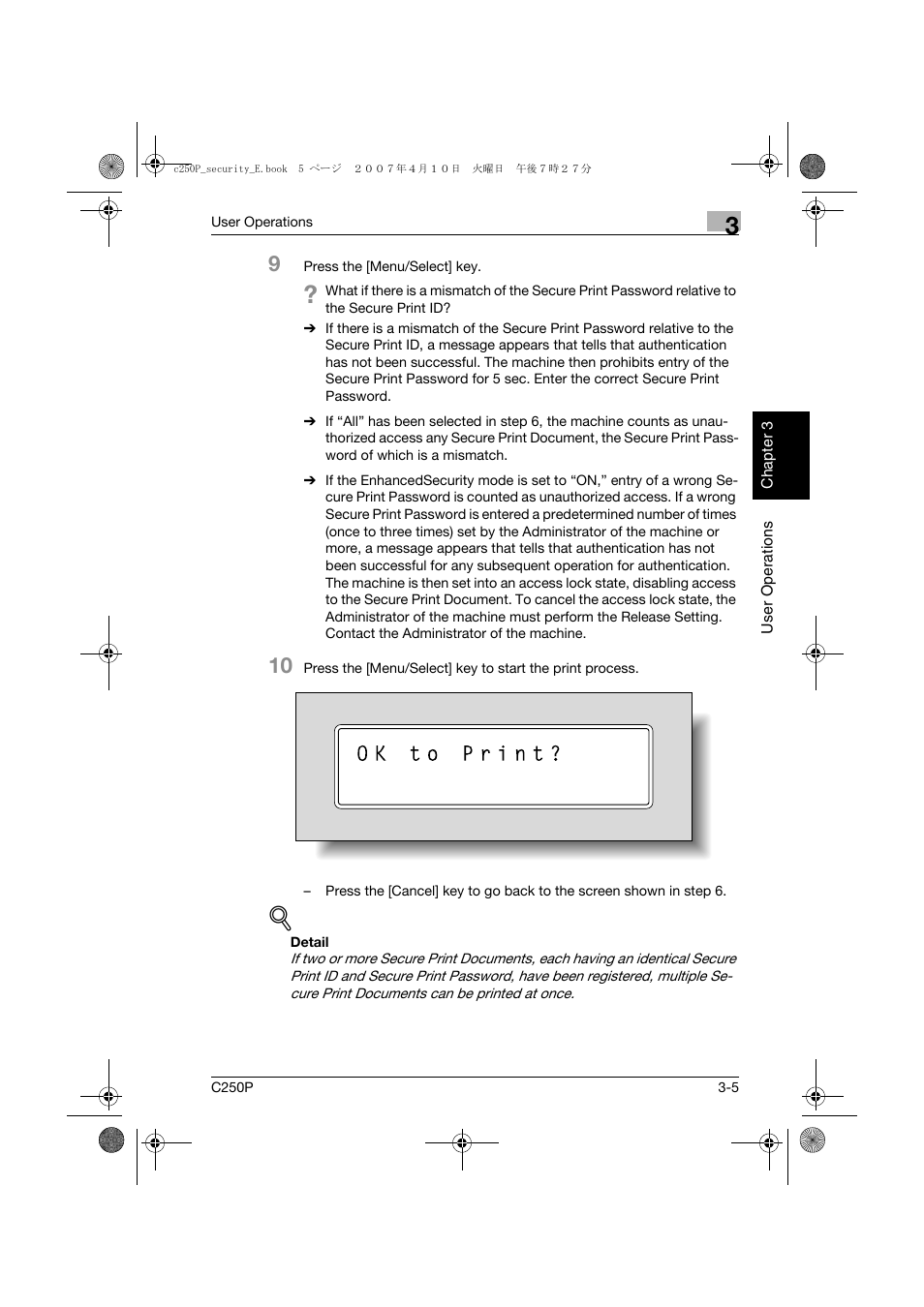 Konica Minolta bizhub C250P User Manual | Page 90 / 108