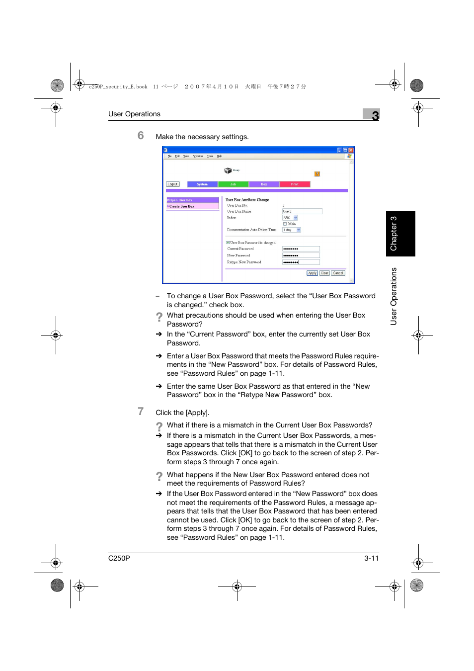 Konica Minolta bizhub C250P User Manual | Page 96 / 108