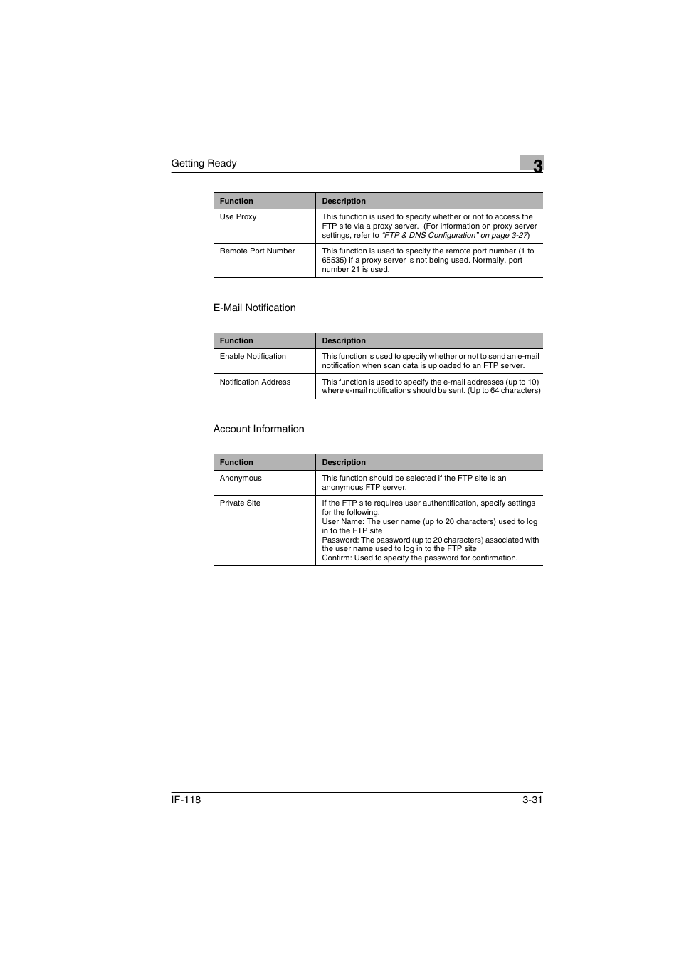 Konica Minolta IF-118 User Manual | Page 58 / 140