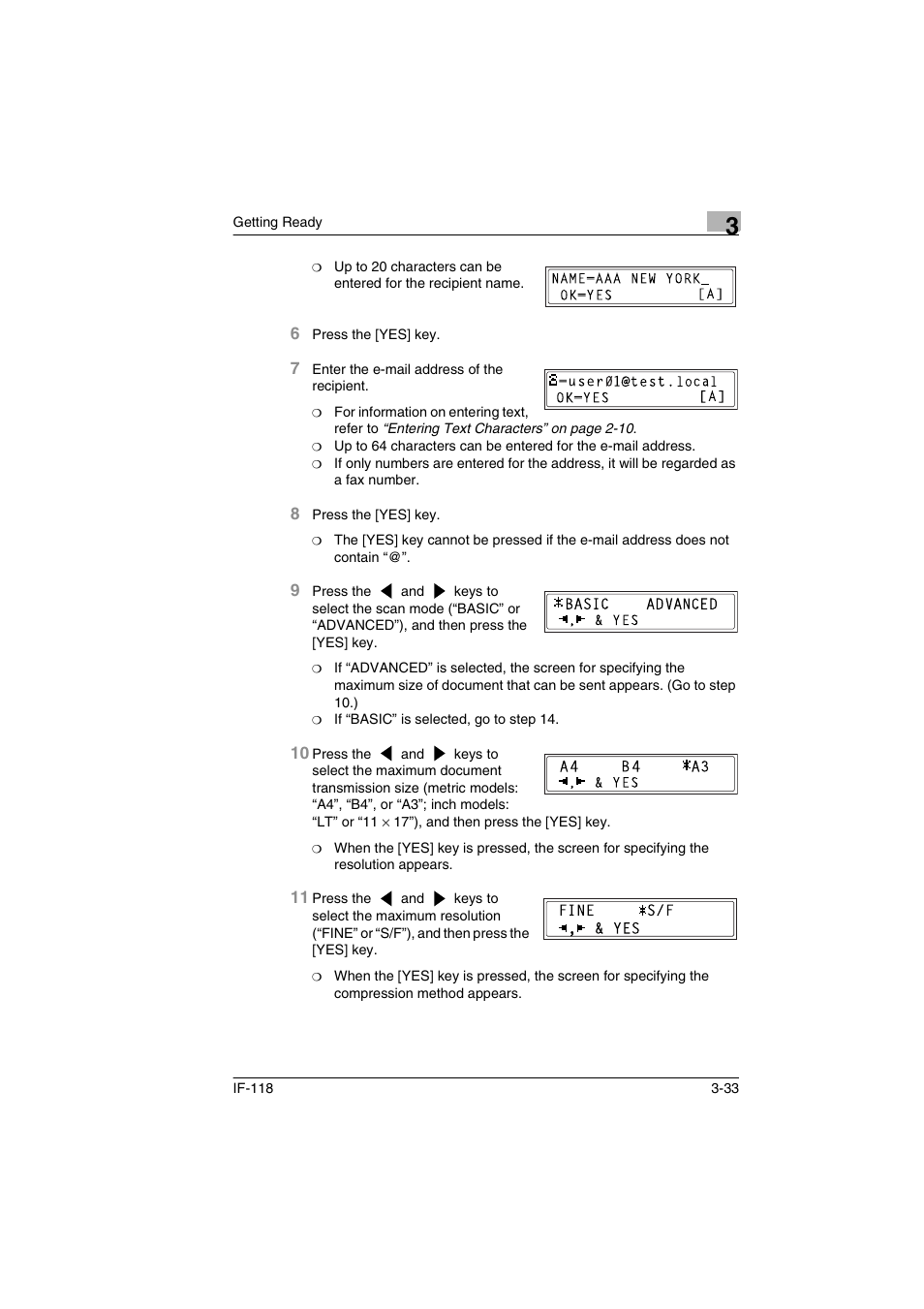 Konica Minolta IF-118 User Manual | Page 60 / 140