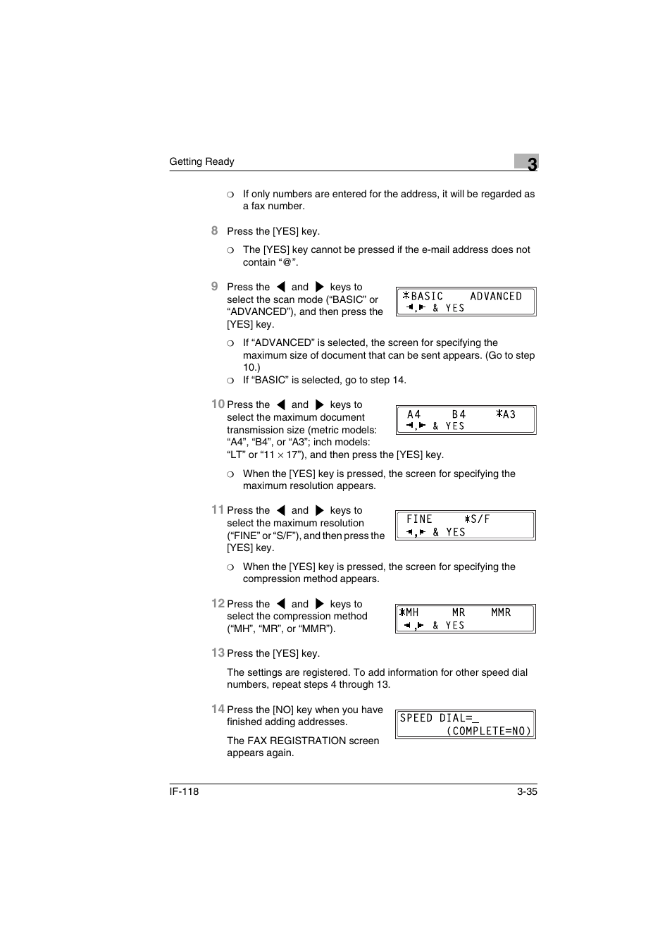 Konica Minolta IF-118 User Manual | Page 62 / 140