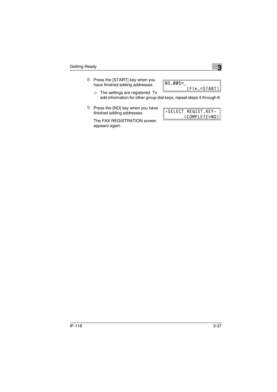 Konica Minolta IF-118 User Manual | Page 64 / 140