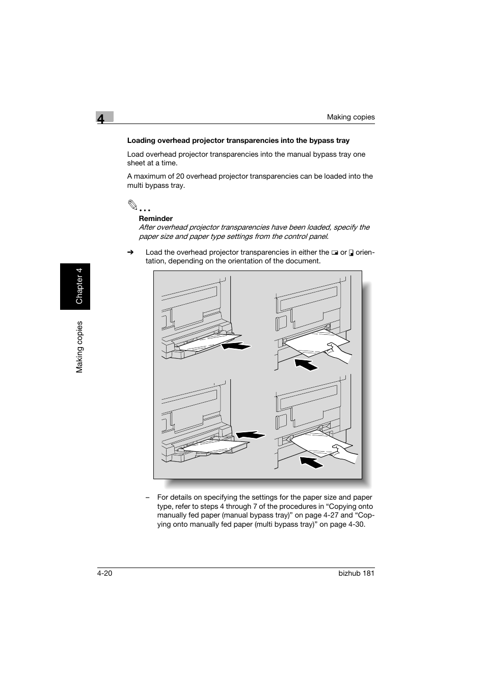 Konica Minolta bizhub 181 User Manual | Page 113 / 322