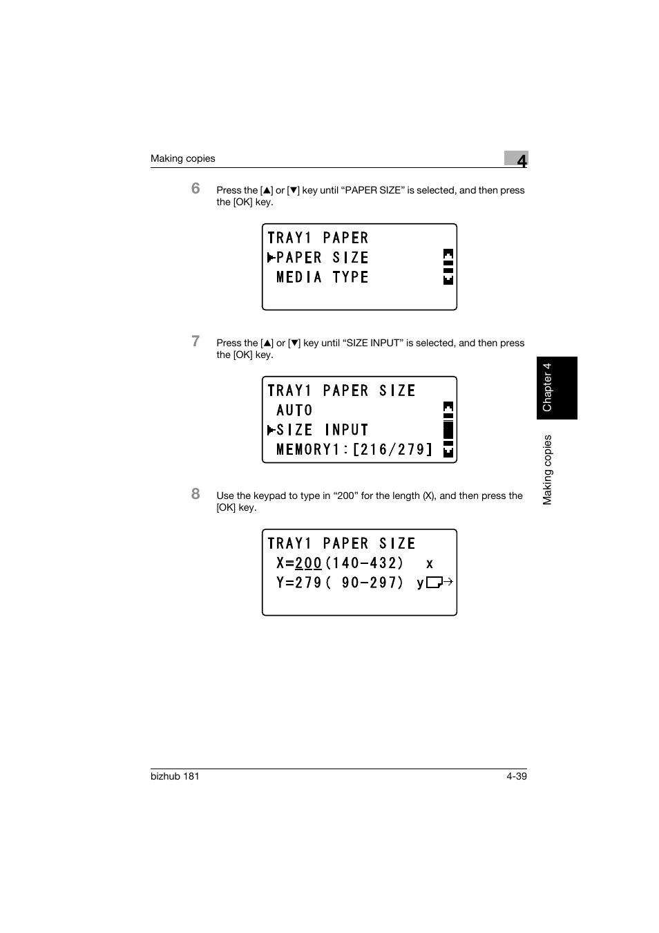 Konica Minolta bizhub 181 User Manual | Page 132 / 322