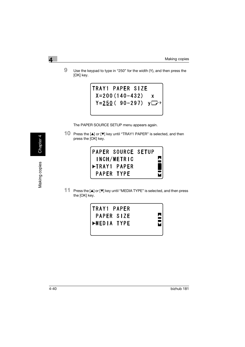 Konica Minolta bizhub 181 User Manual | Page 133 / 322