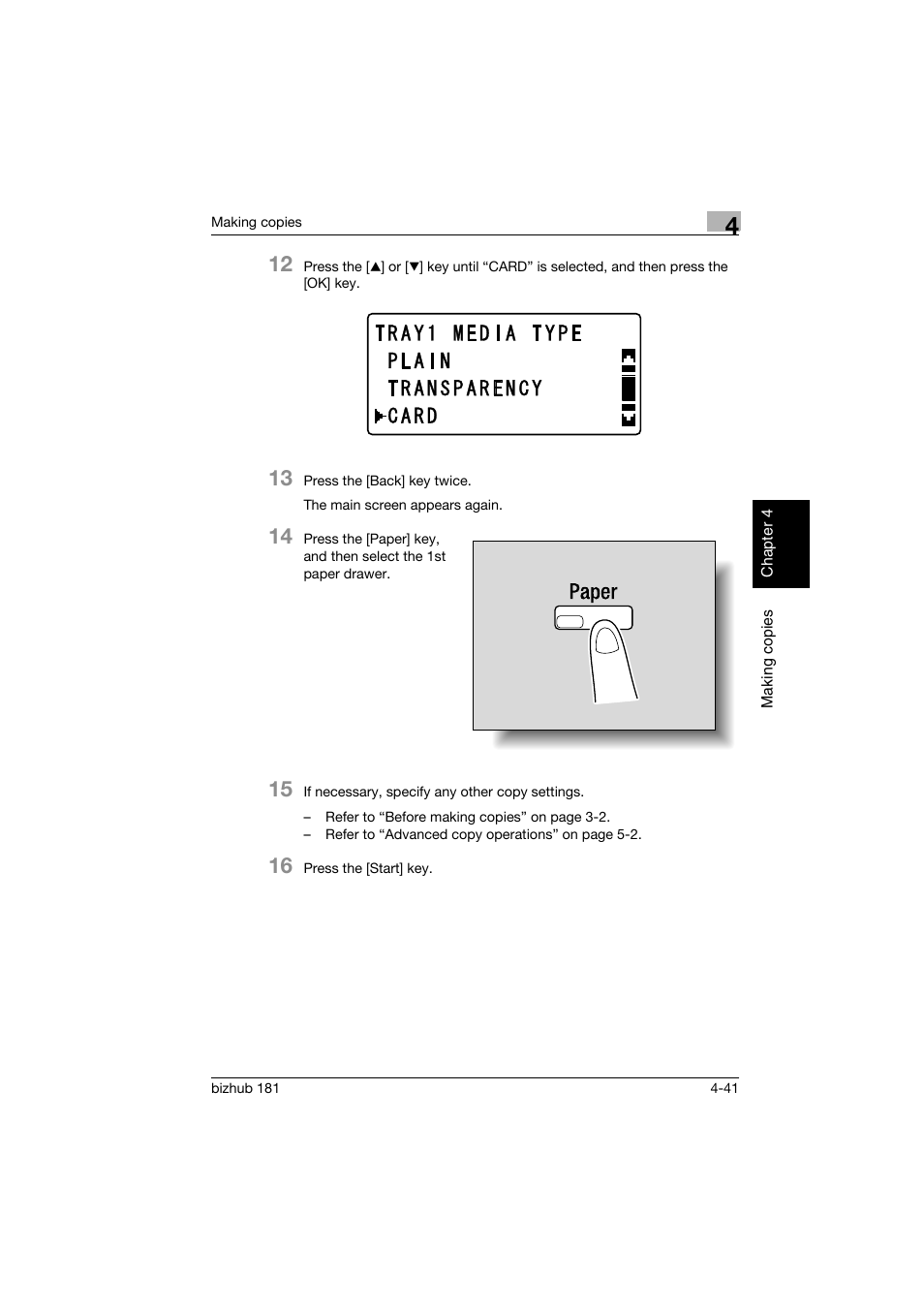 Konica Minolta bizhub 181 User Manual | Page 134 / 322