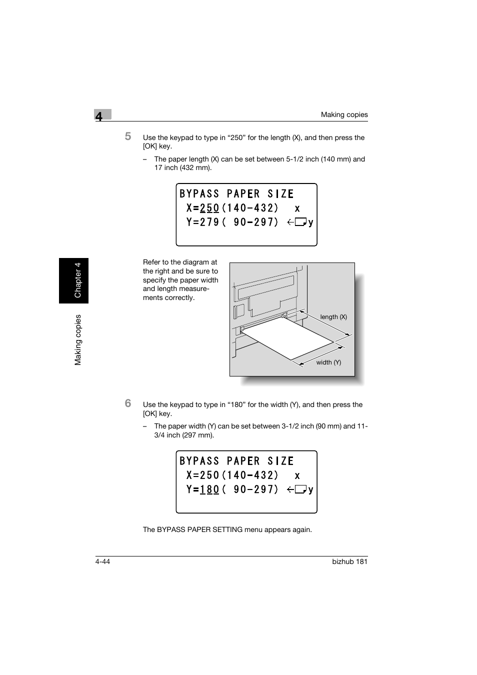 Konica Minolta bizhub 181 User Manual | Page 137 / 322