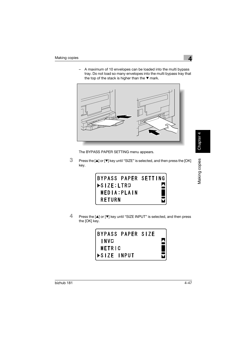 Konica Minolta bizhub 181 User Manual | Page 140 / 322