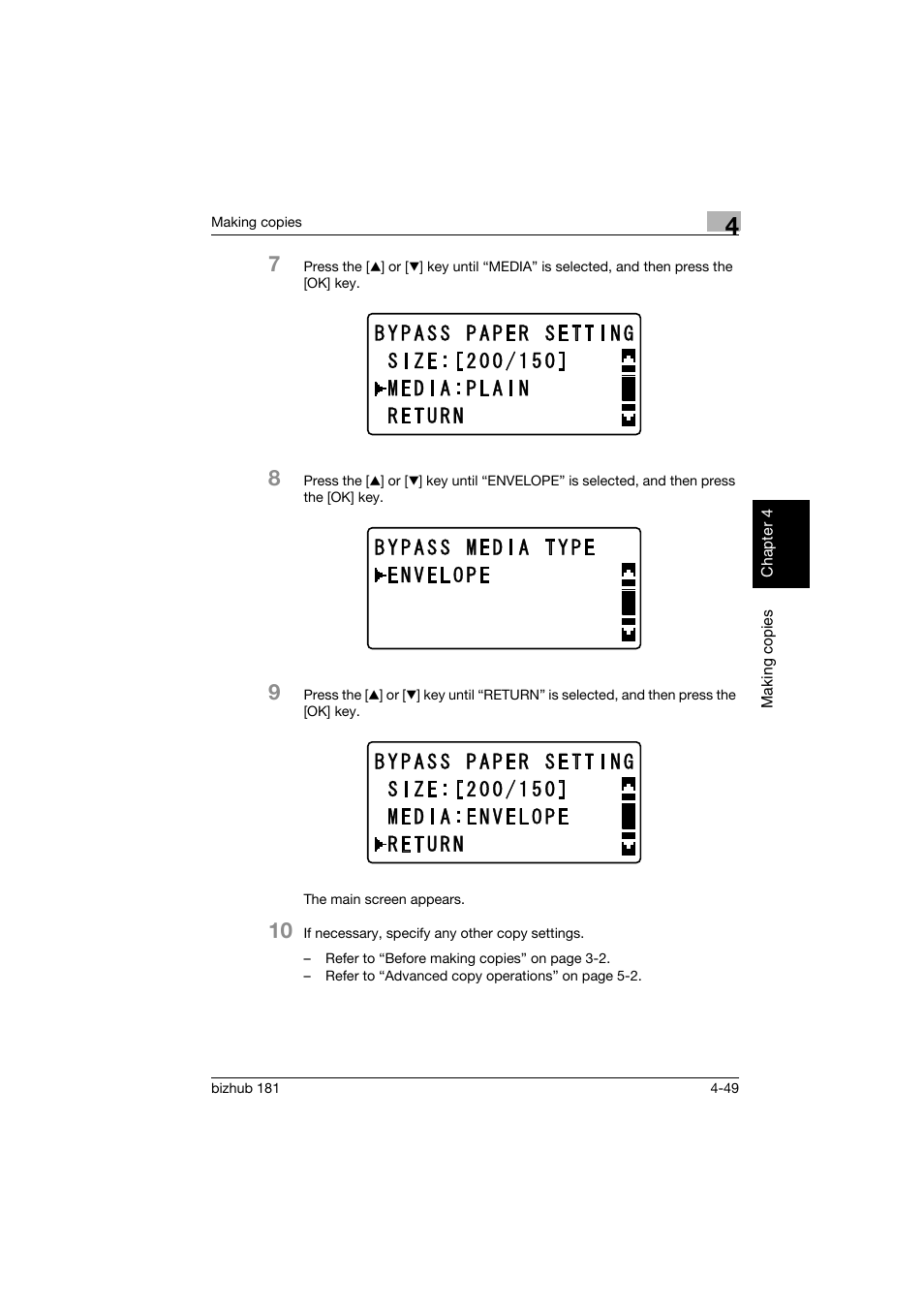 Konica Minolta bizhub 181 User Manual | Page 142 / 322