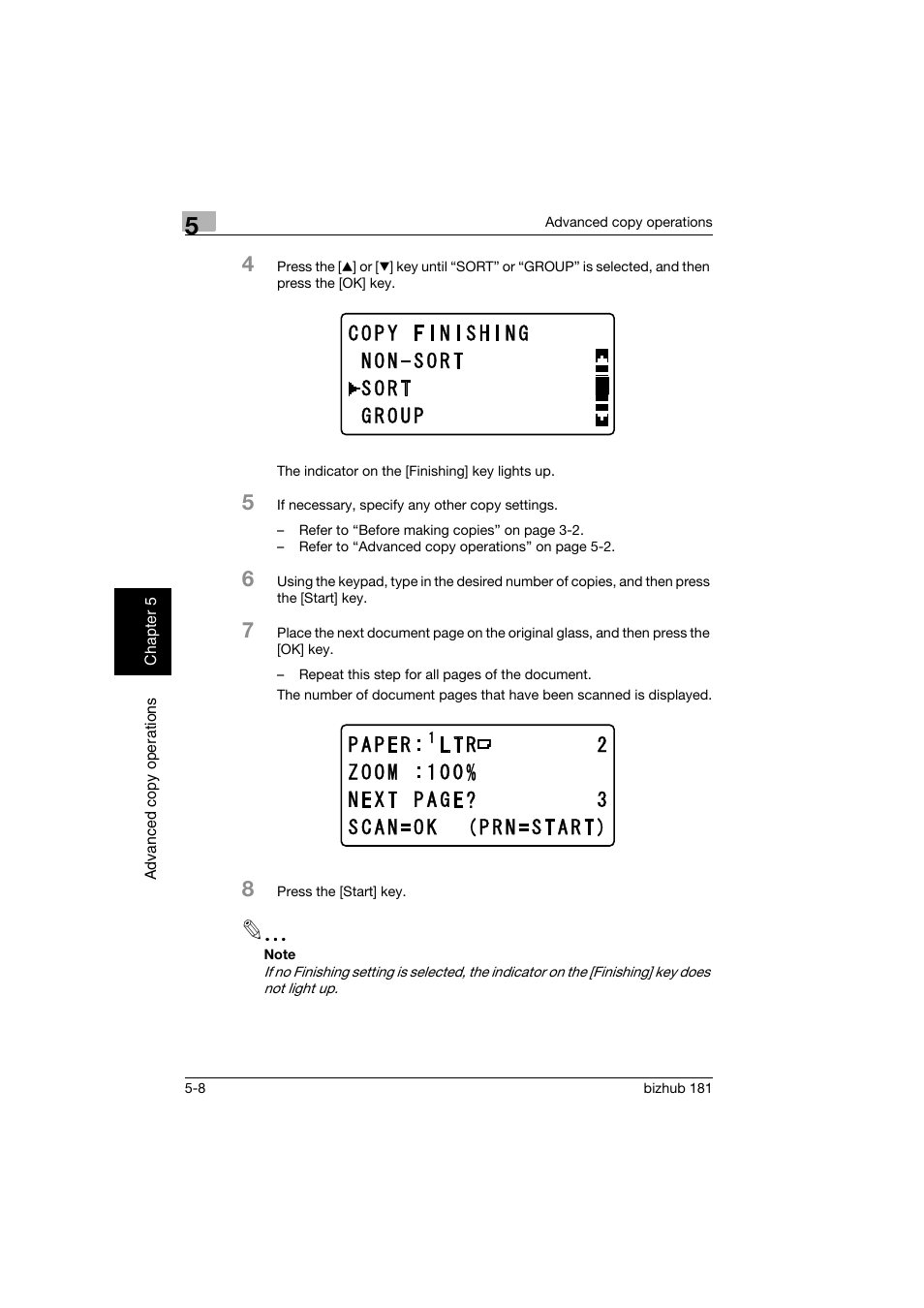 Konica Minolta bizhub 181 User Manual | Page 167 / 322