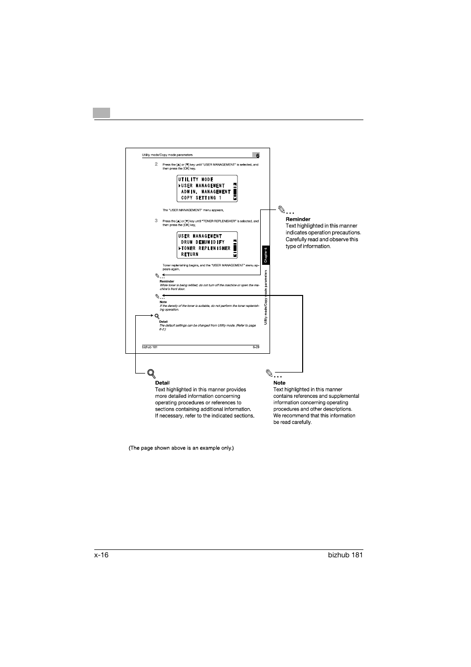 Konica Minolta bizhub 181 User Manual | Page 17 / 322