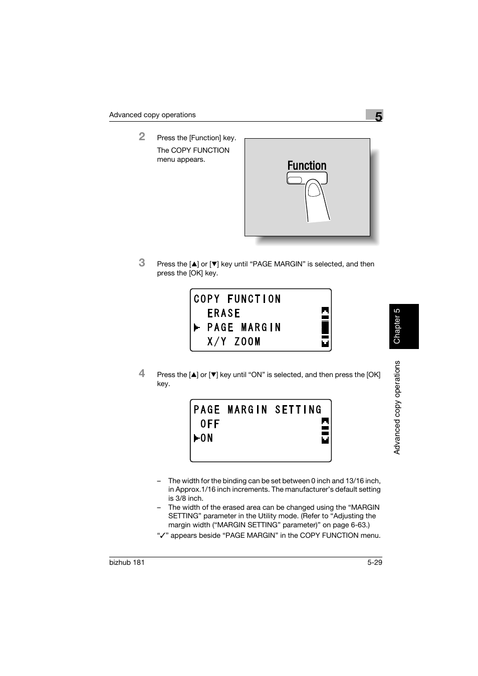 Konica Minolta bizhub 181 User Manual | Page 188 / 322