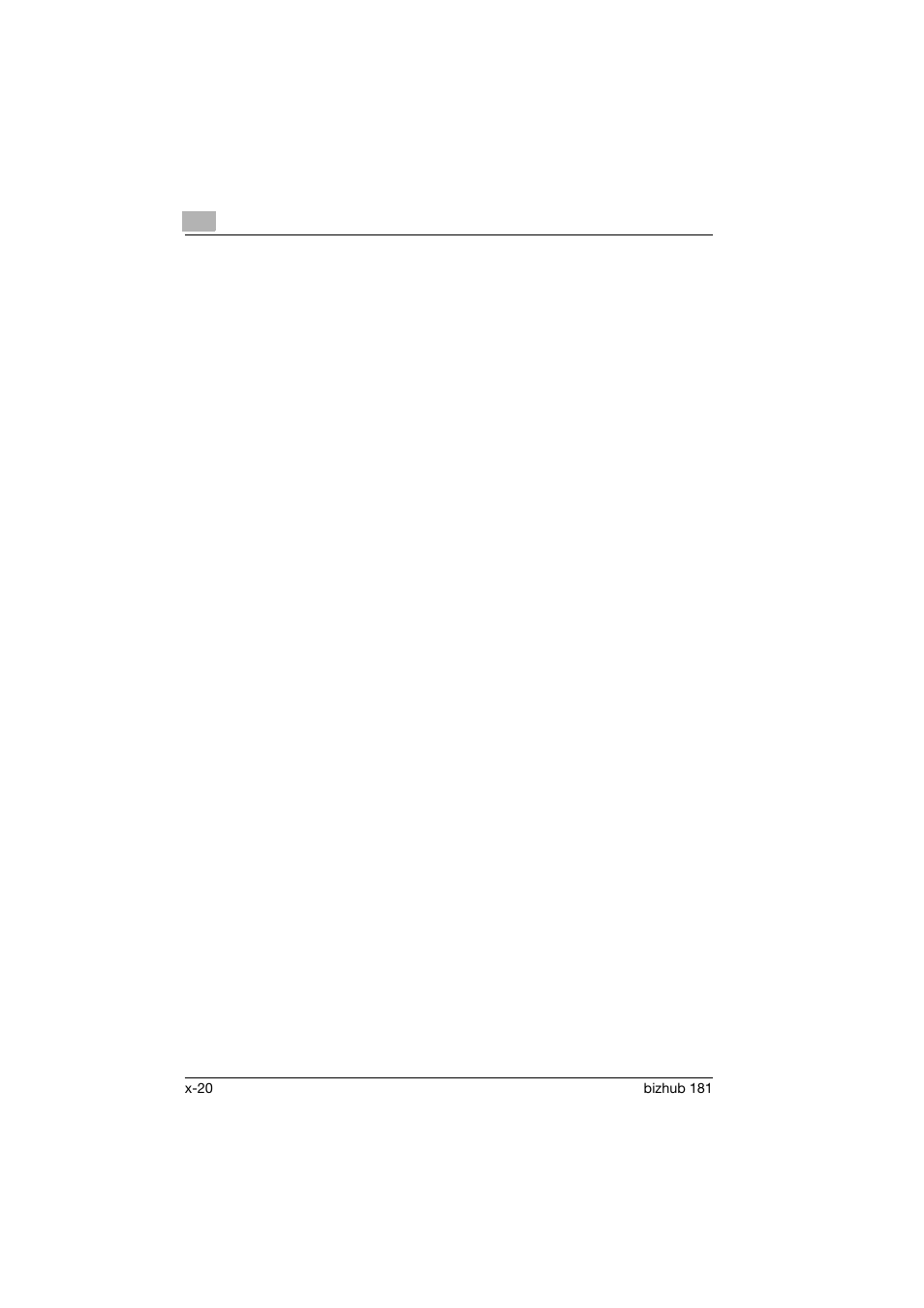 Konica Minolta bizhub 181 User Manual | Page 21 / 322
