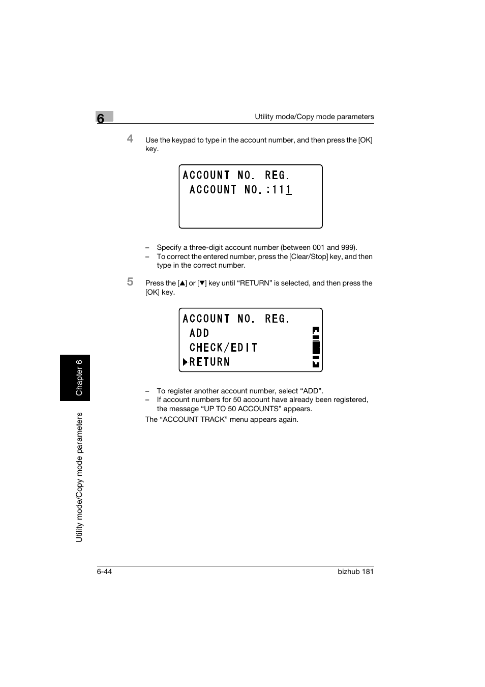 Konica Minolta bizhub 181 User Manual | Page 239 / 322