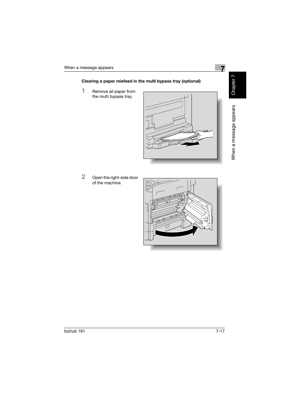 P. 7-17 | Konica Minolta bizhub 181 User Manual | Page 288 / 322