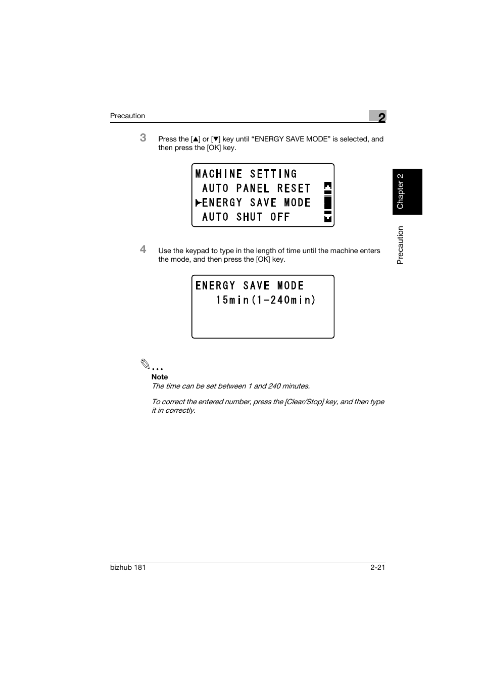 Konica Minolta bizhub 181 User Manual | Page 62 / 322