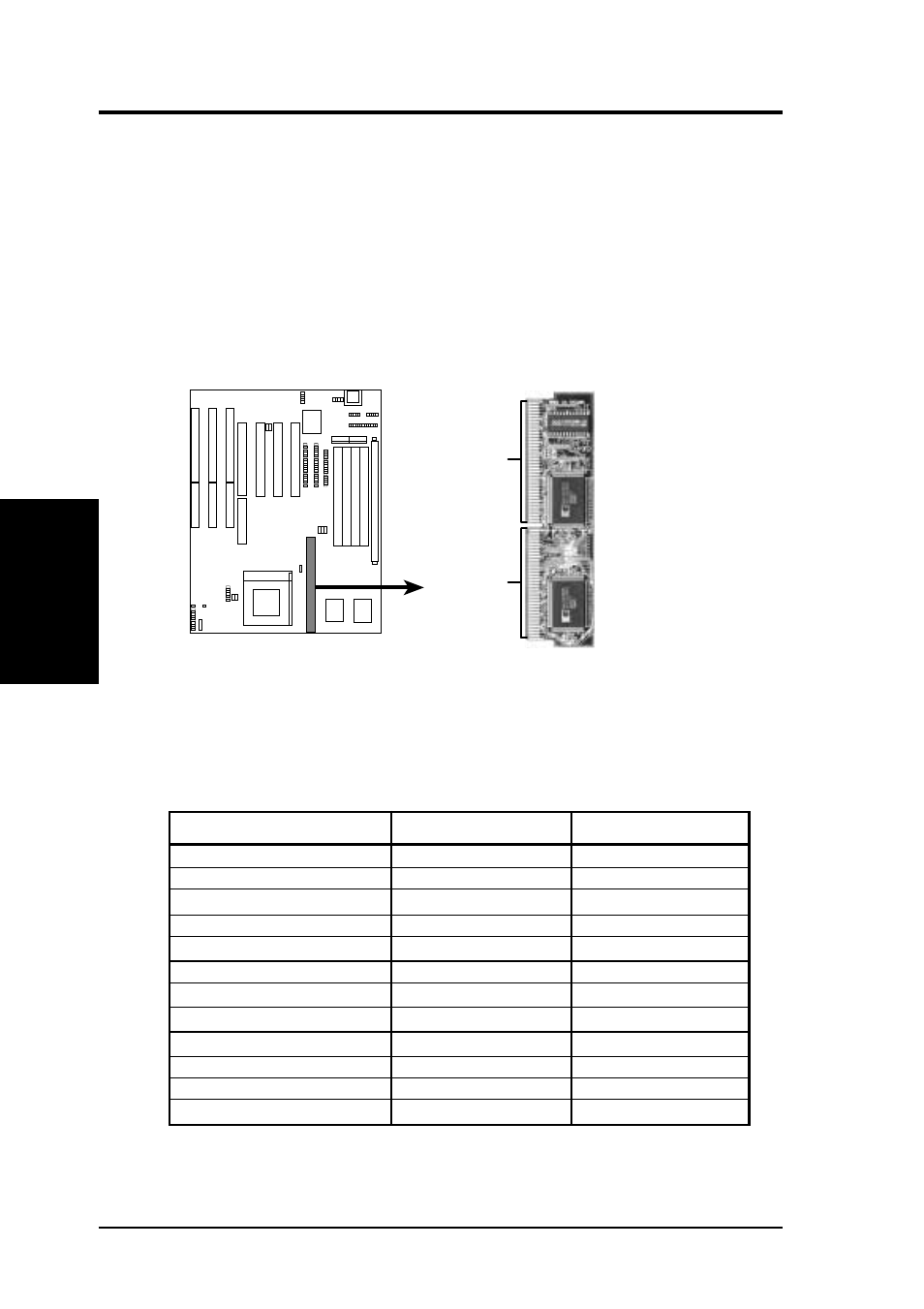 Iii. installation, Static ram (sram) for level 2 (external) cache, Compatible cache modules for this motherboard | Asus P/I-P55TVP4 User Manual | Page 20 / 64