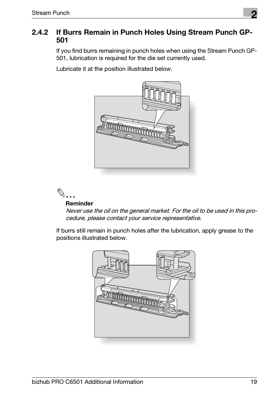 Konica Minolta bizhub PRO C6501 User Manual | Page 23 / 28