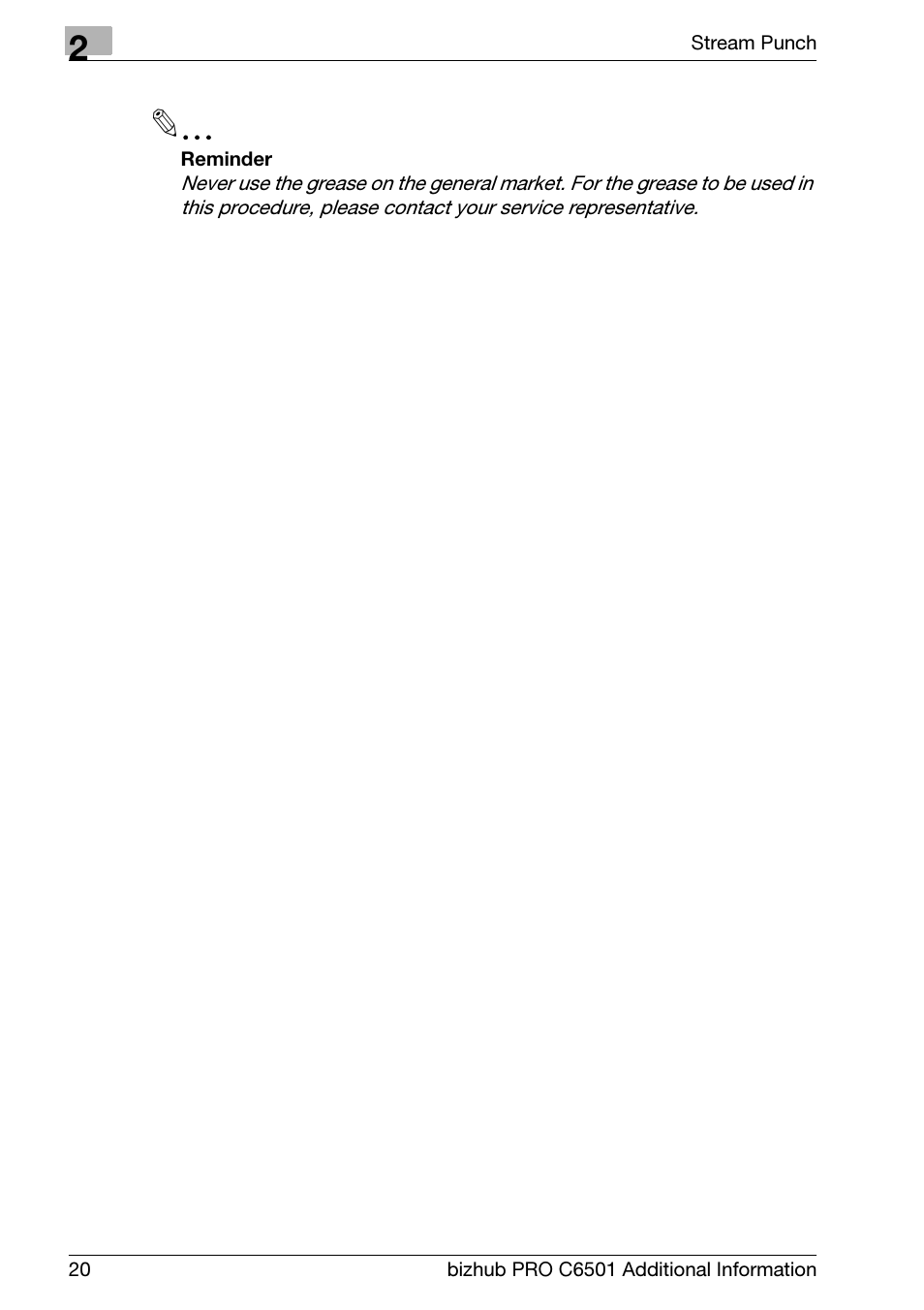 Konica Minolta bizhub PRO C6501 User Manual | Page 24 / 28