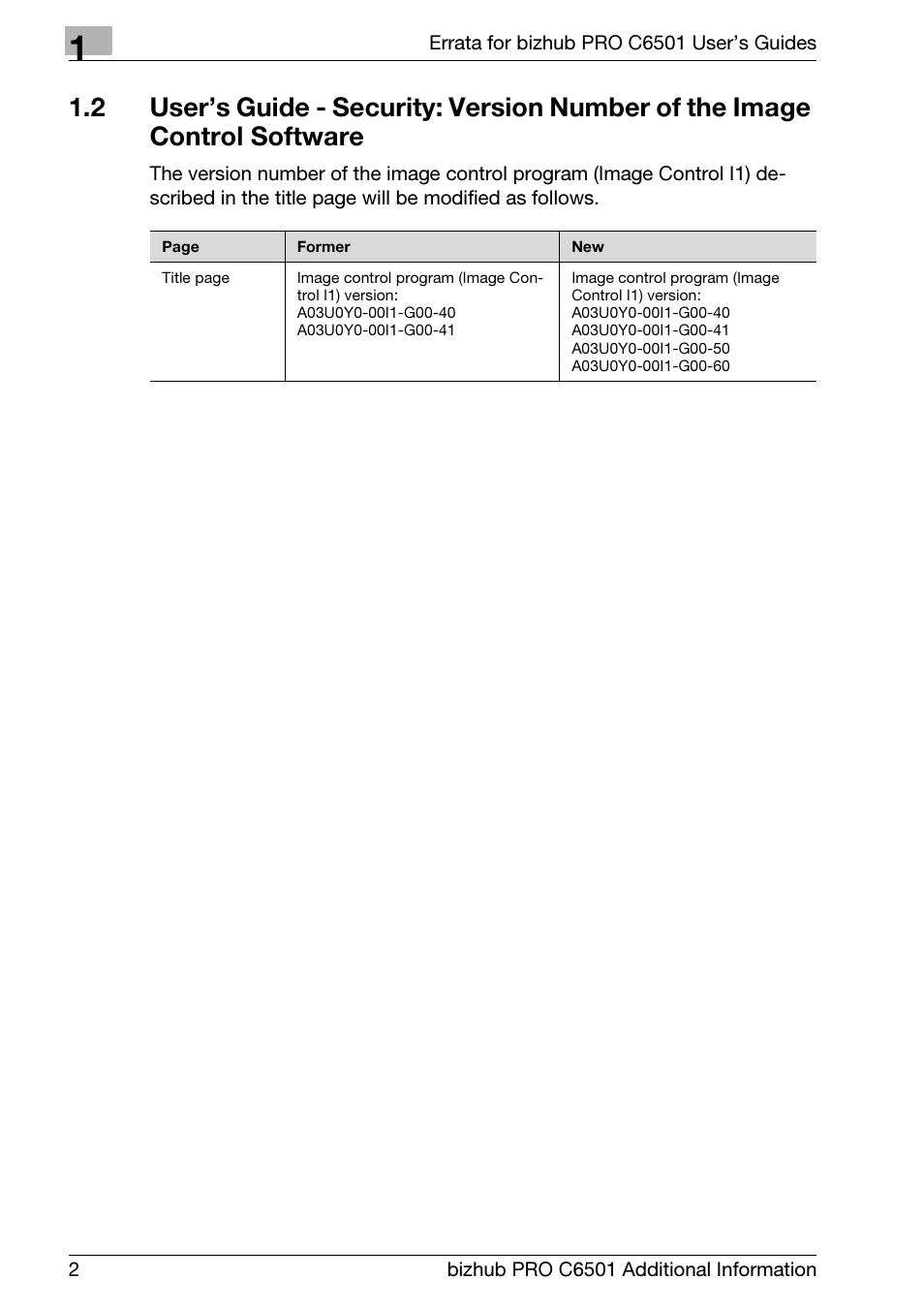 Konica Minolta bizhub PRO C6501 User Manual | Page 6 / 28