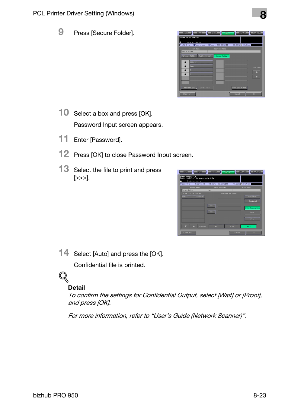 Konica Minolta bizhub PRO 950 User Manual | Page 140 / 320