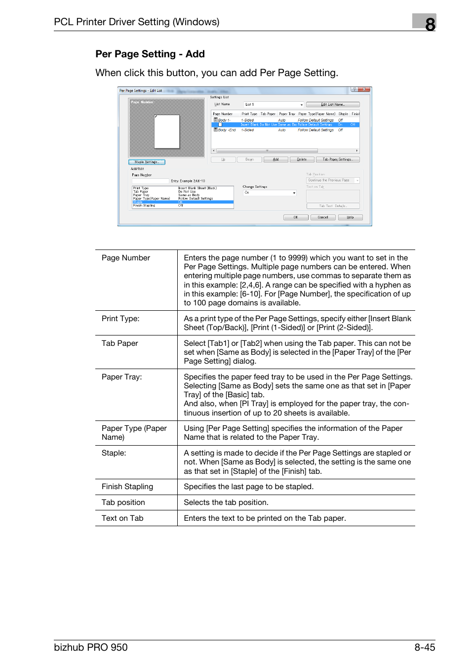 Konica Minolta bizhub PRO 950 User Manual | Page 162 / 320