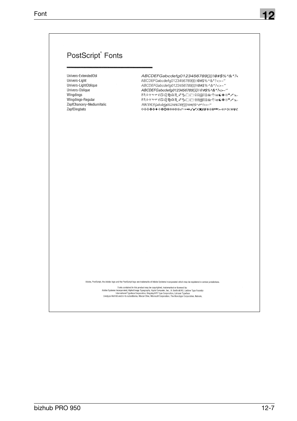 Konica Minolta bizhub PRO 950 User Manual | Page 263 / 320