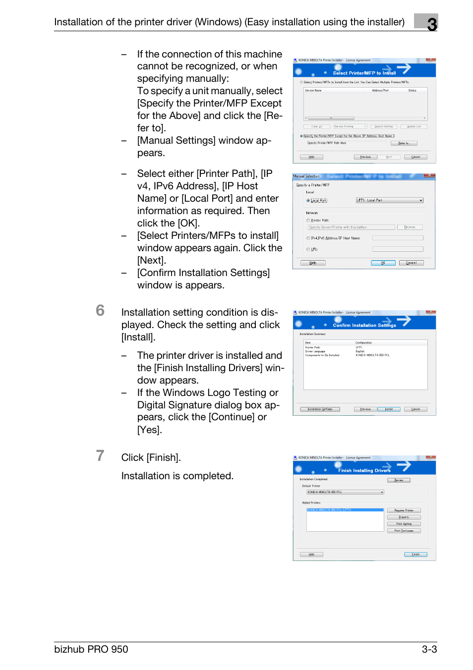 Konica Minolta bizhub PRO 950 User Manual | Page 31 / 320