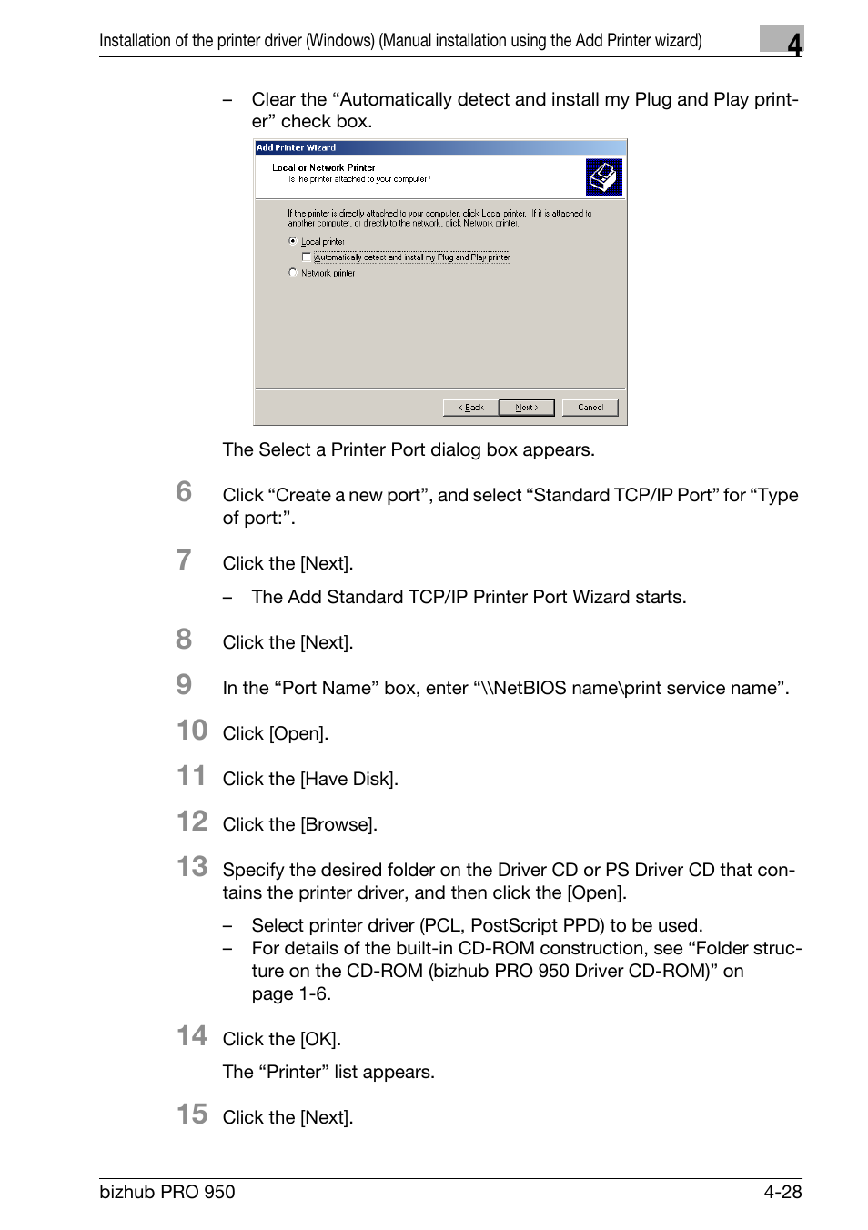 Konica Minolta bizhub PRO 950 User Manual | Page 60 / 320