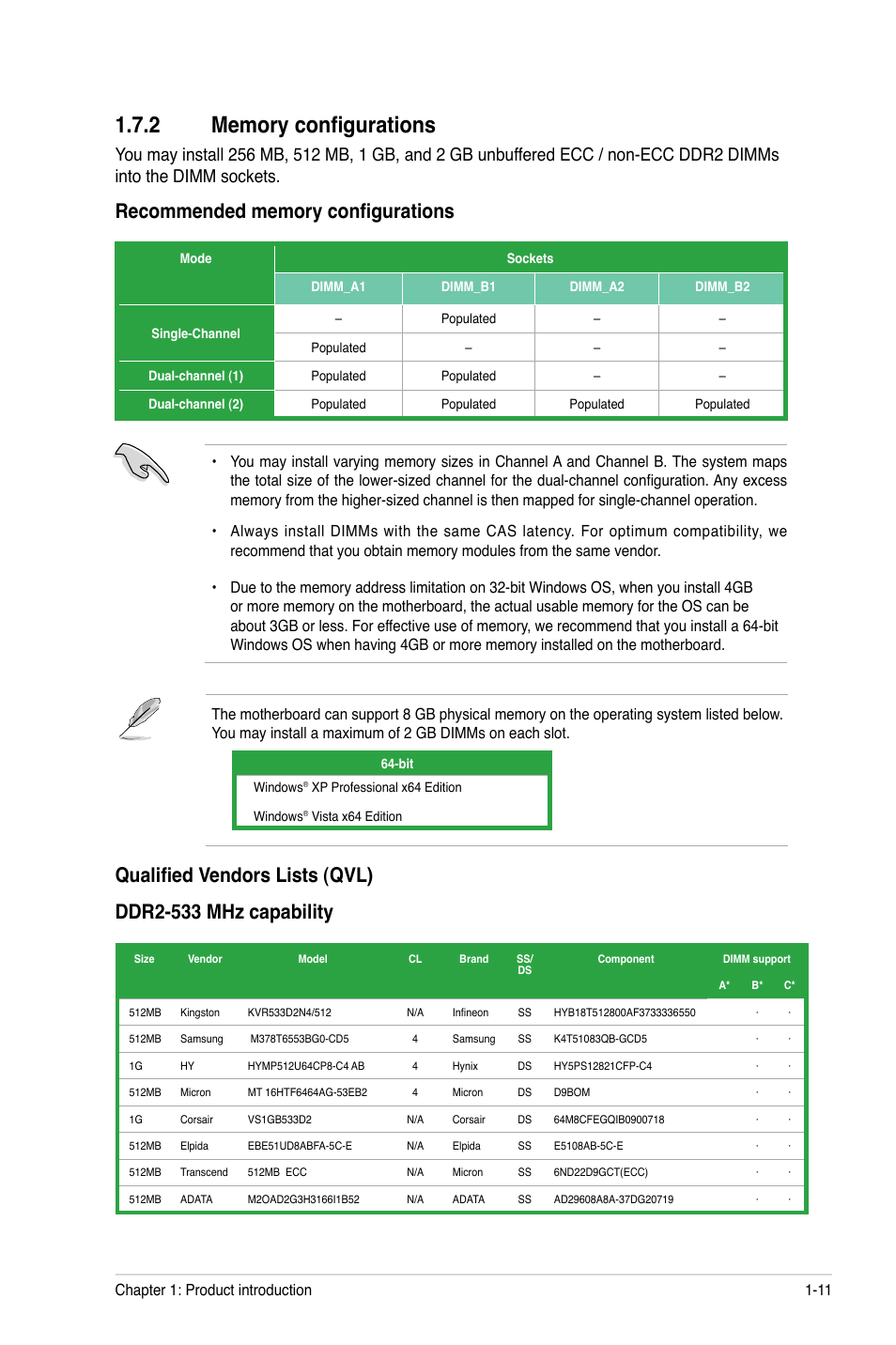 Asus M3N78-CM User Manual | Page 21 / 62