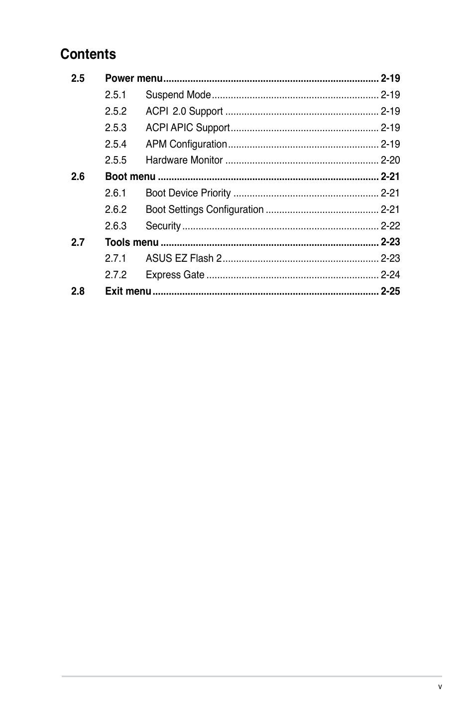 Asus M3N78-CM User Manual | Page 5 / 62