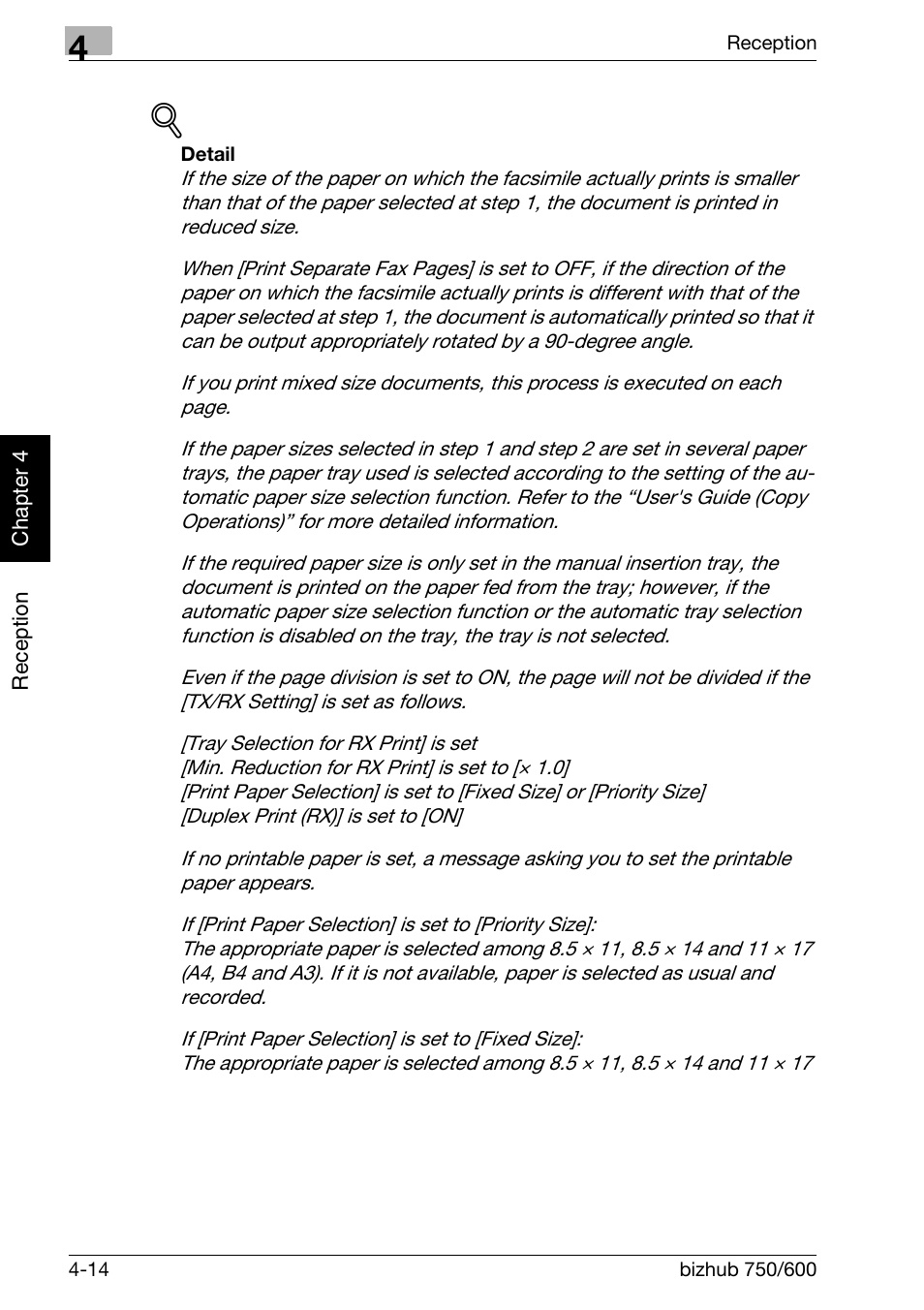 Konica Minolta FK-502 User Manual | Page 123 / 458