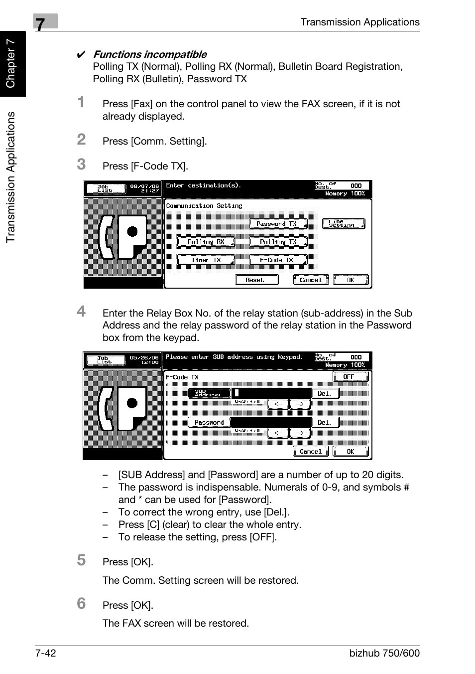 Konica Minolta FK-502 User Manual | Page 179 / 458