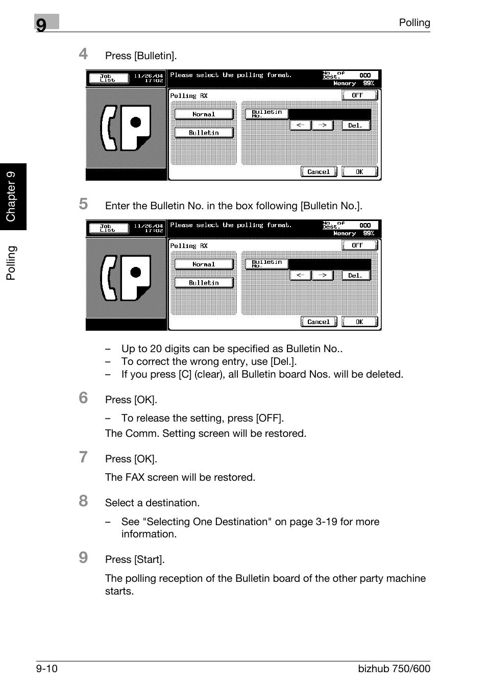 Konica Minolta FK-502 User Manual | Page 211 / 458