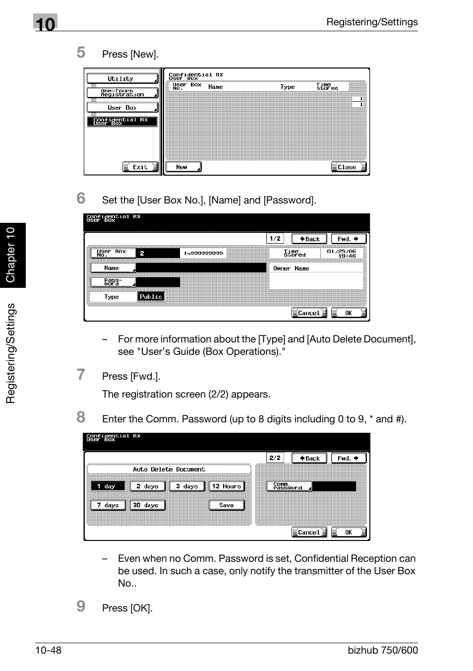 Konica Minolta FK-502 User Manual | Page 261 / 458