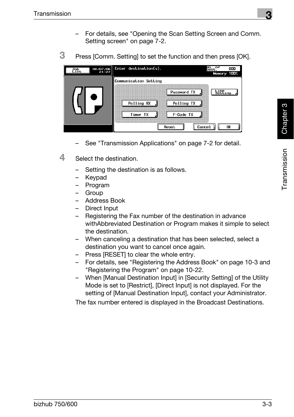 Konica Minolta FK-502 User Manual | Page 62 / 458