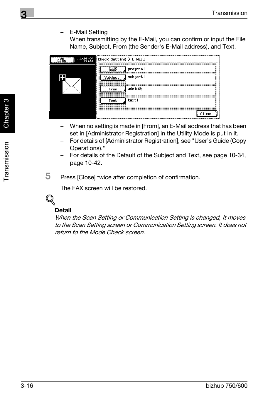 Konica Minolta FK-502 User Manual | Page 75 / 458