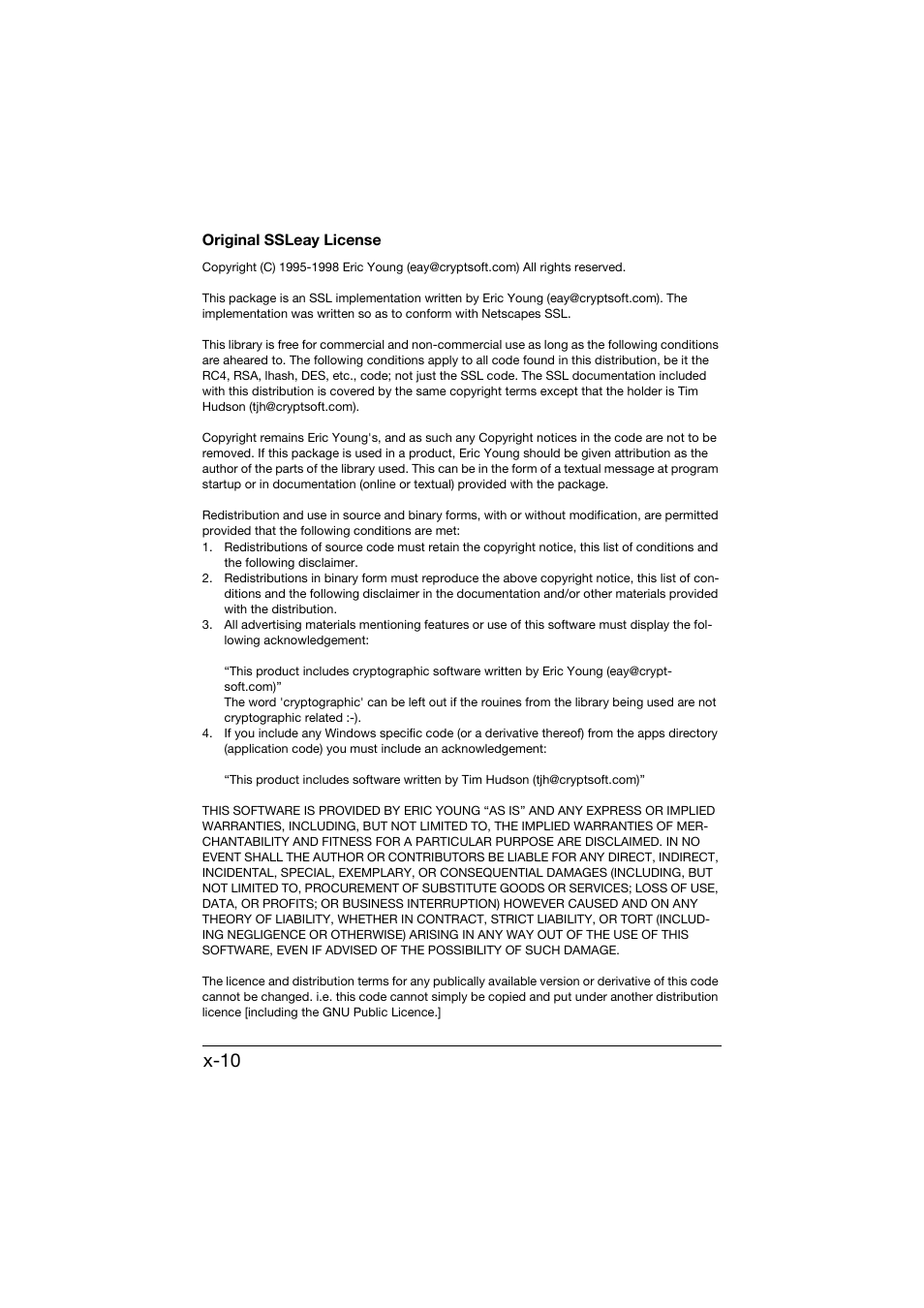 X-10 | Konica Minolta bizhub C25 User Manual | Page 11 / 551