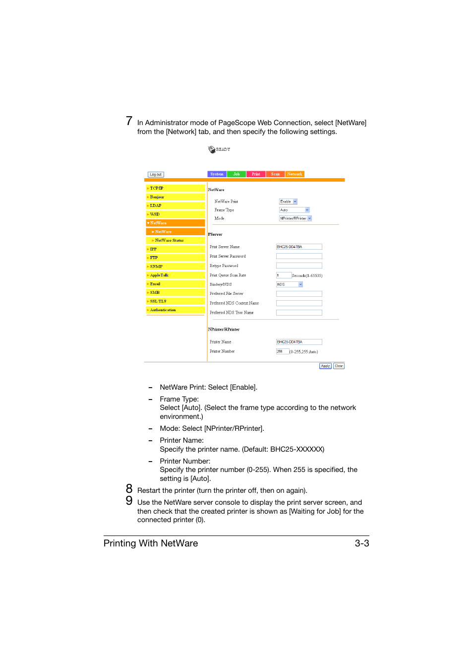 Konica Minolta bizhub C25 User Manual | Page 162 / 551