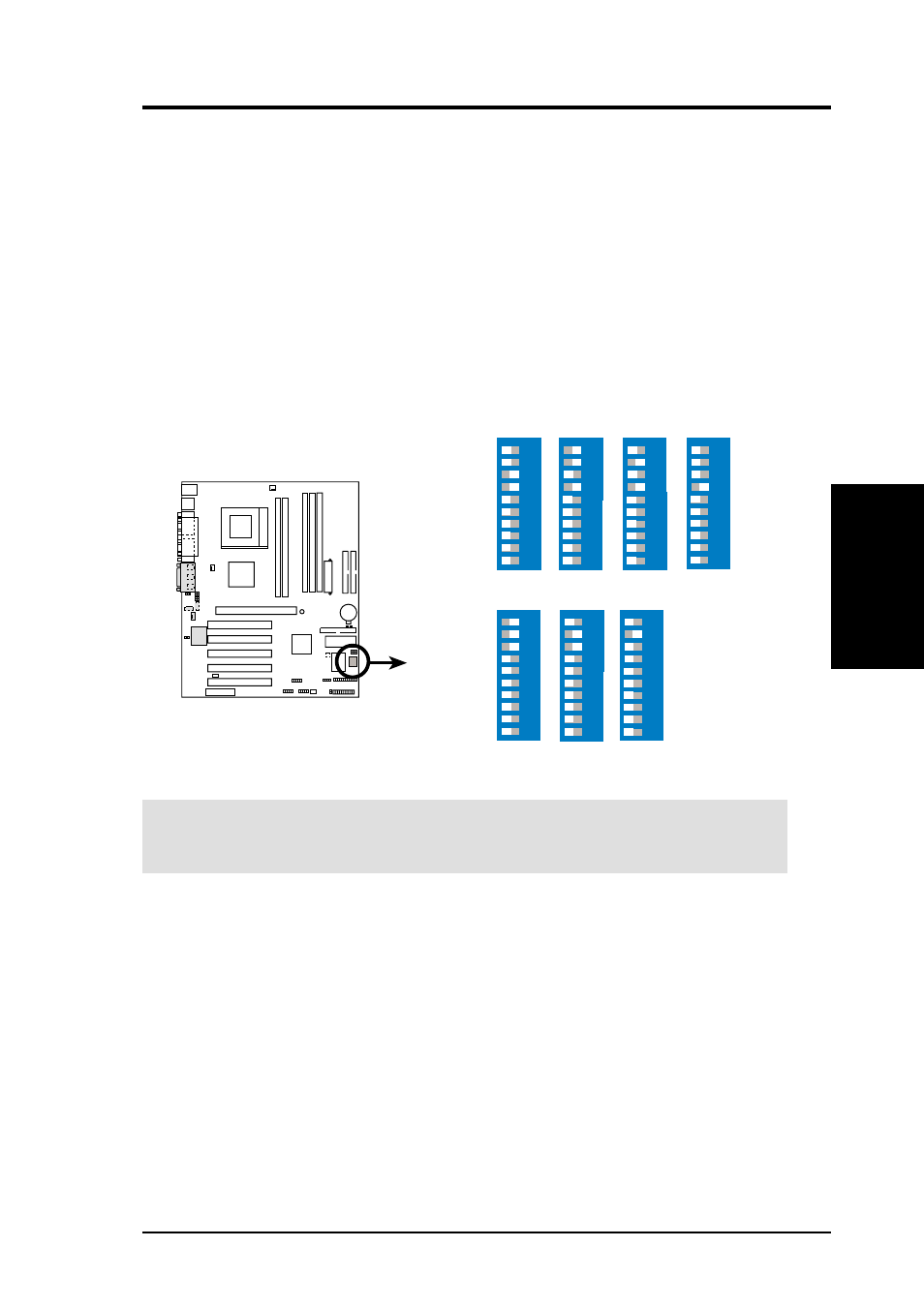 Hardware setup, A7a266 cpu external frequency selection dsw | Asus A7A266 User Manual | Page 21 / 100