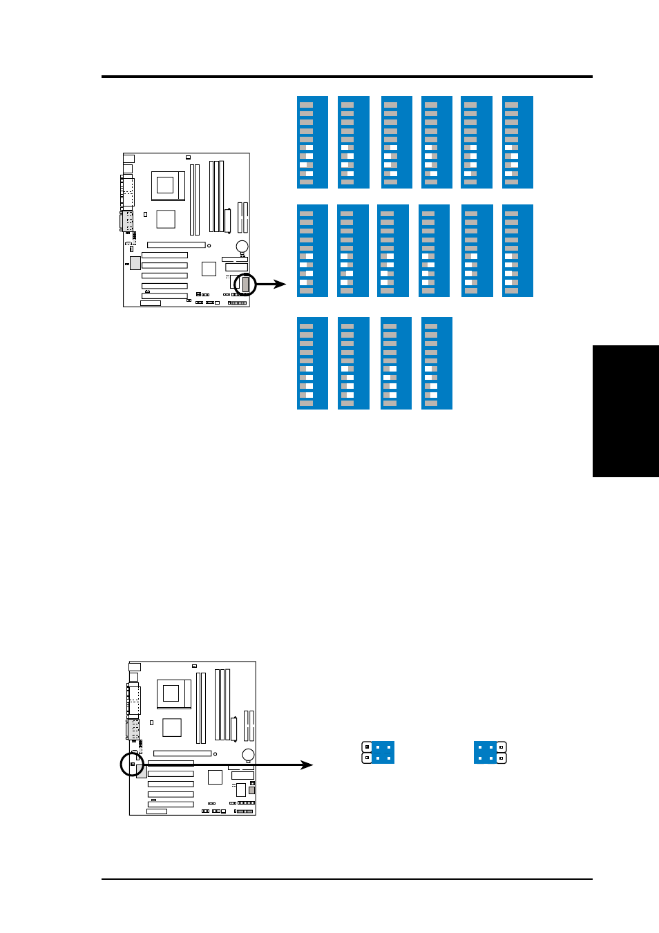 Hardware setup, H/w setup motherboard settings, A7a266 jumper mode setting | Bcs1 bcs2 | Asus A7A266 User Manual | Page 23 / 100