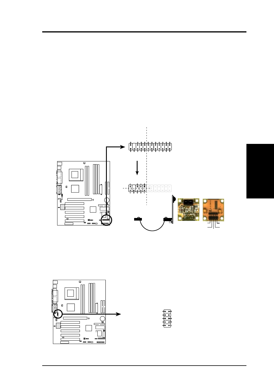 Hardware setup, A7a266 audio panel connector, Aapanel | A7a266 front panel connectors, Afpanel | Asus A7A266 User Manual | Page 41 / 100