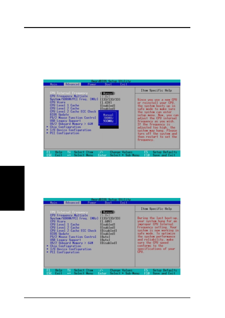 Bios setup | Asus A7A266 User Manual | Page 62 / 100