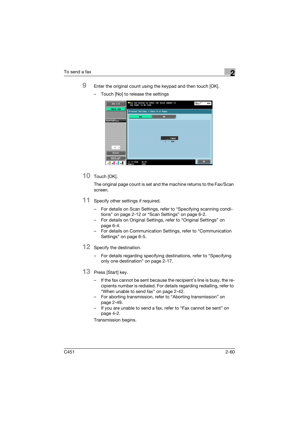 Konica Minolta FK-502 User Manual | Page 115 / 492
