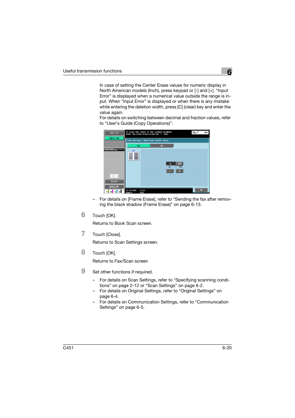 Konica Minolta FK-502 User Manual | Page 180 / 492