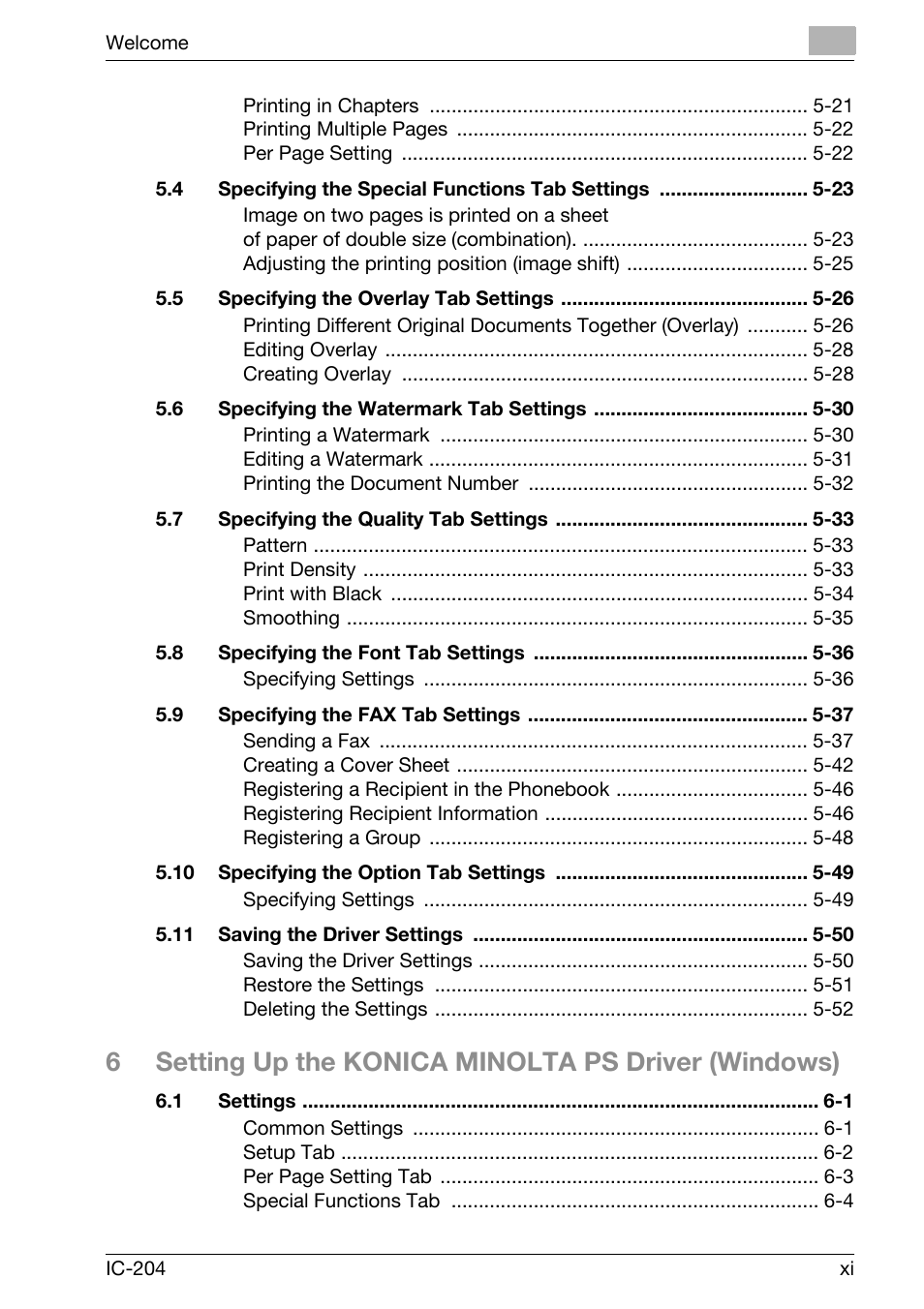 6setting up the konica minolta ps driver (windows) | Konica Minolta bizhub 420 User Manual | Page 12 / 401