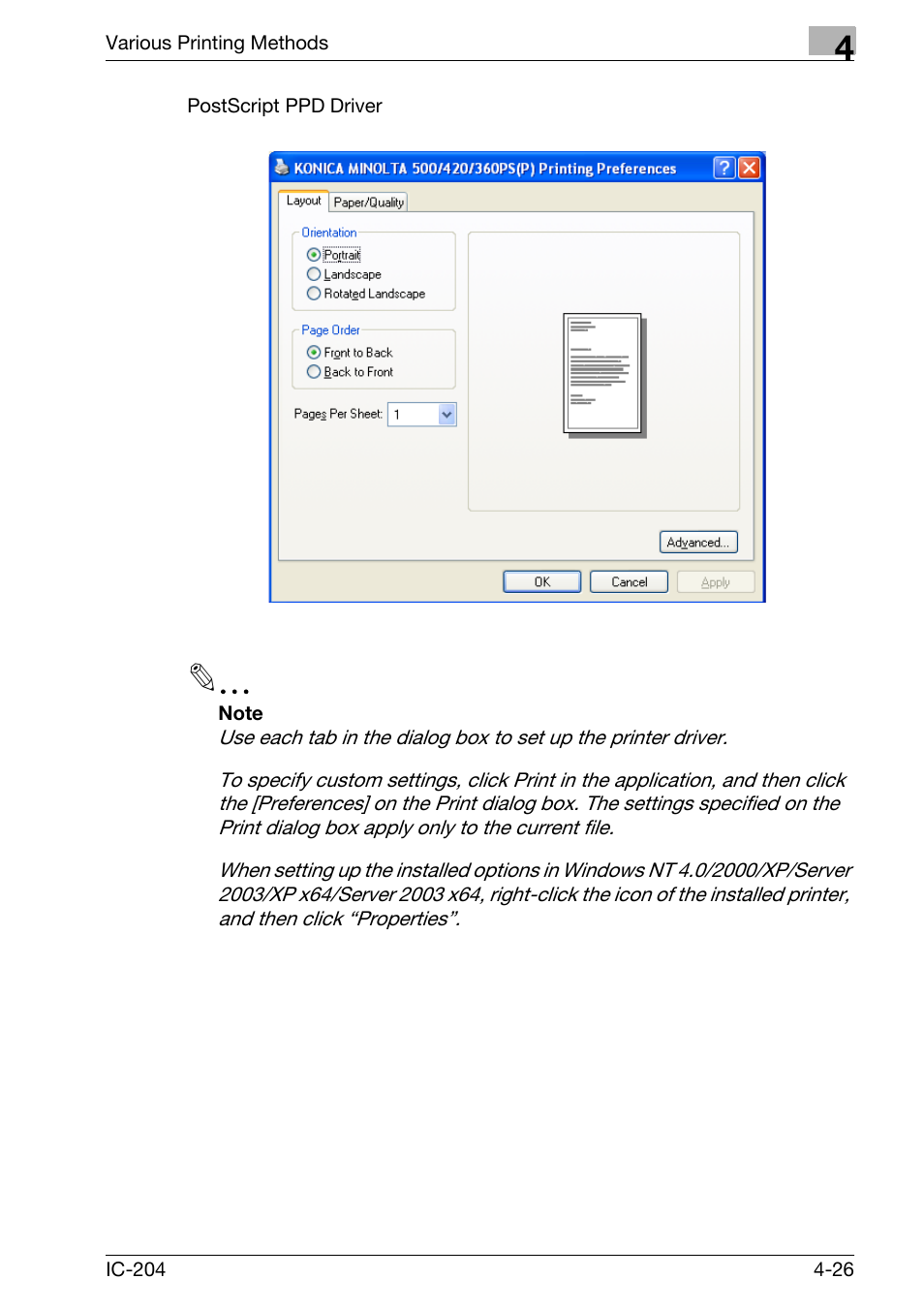 Konica Minolta bizhub 420 User Manual | Page 128 / 401