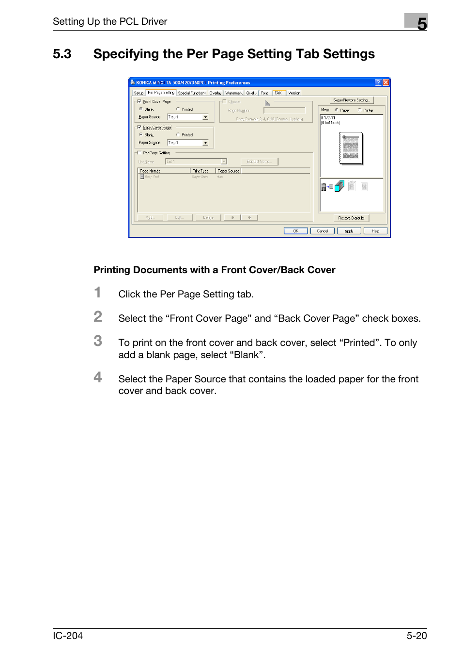 Konica Minolta bizhub 420 User Manual | Page 152 / 401