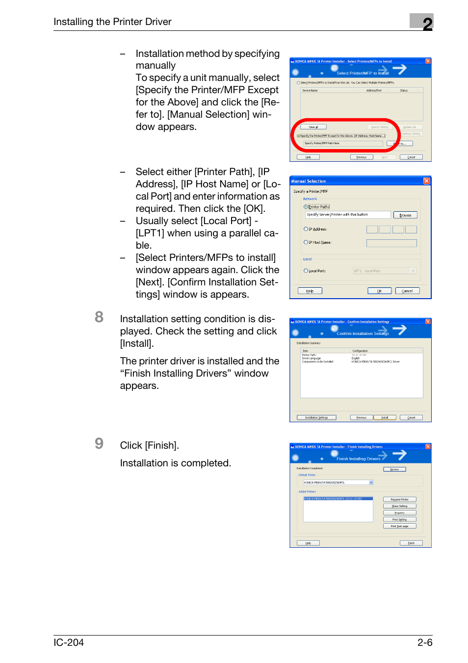 Konica Minolta bizhub 420 User Manual | Page 38 / 401